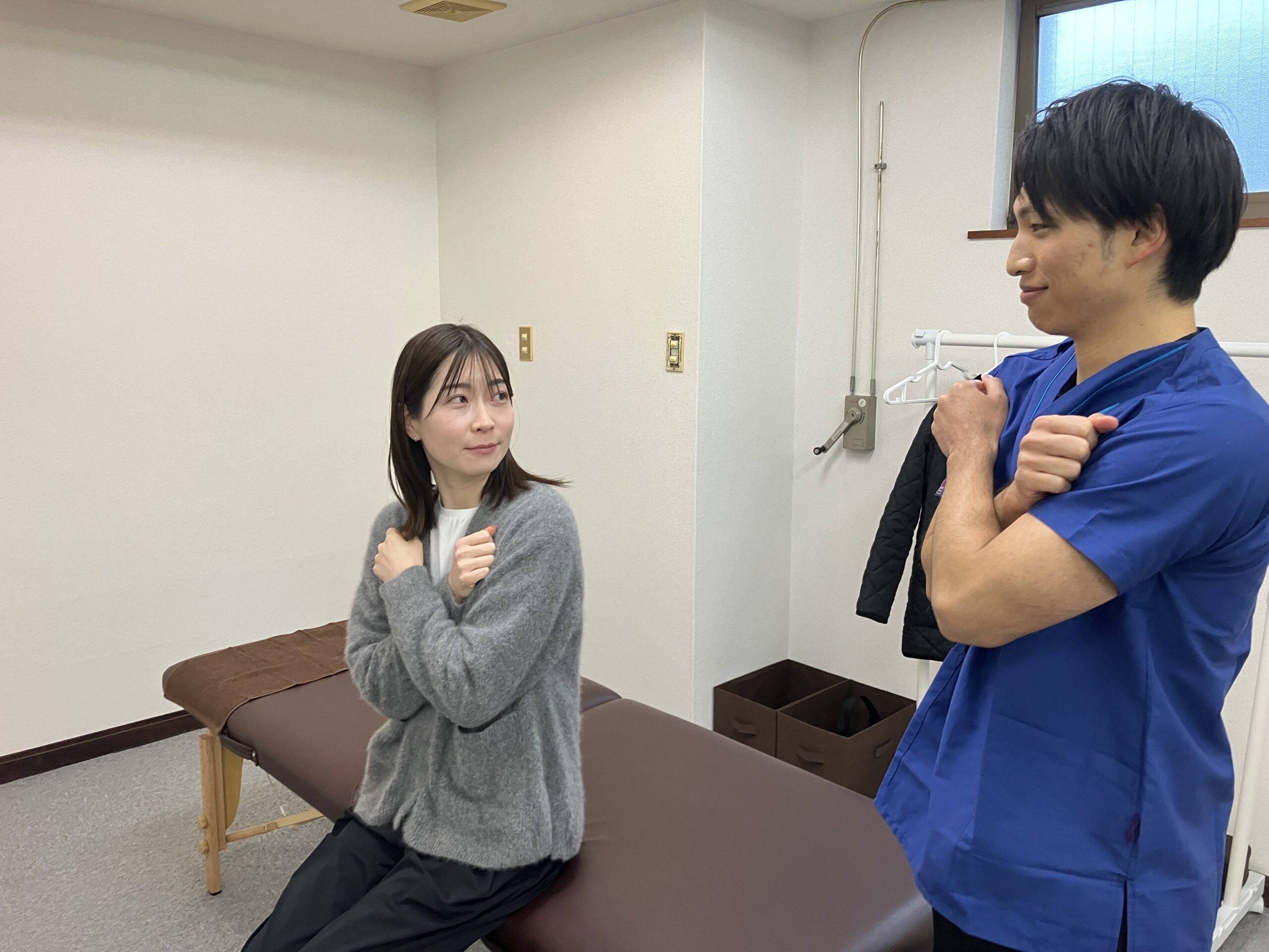 整形外科出身の院長による姿勢・可動域の検査