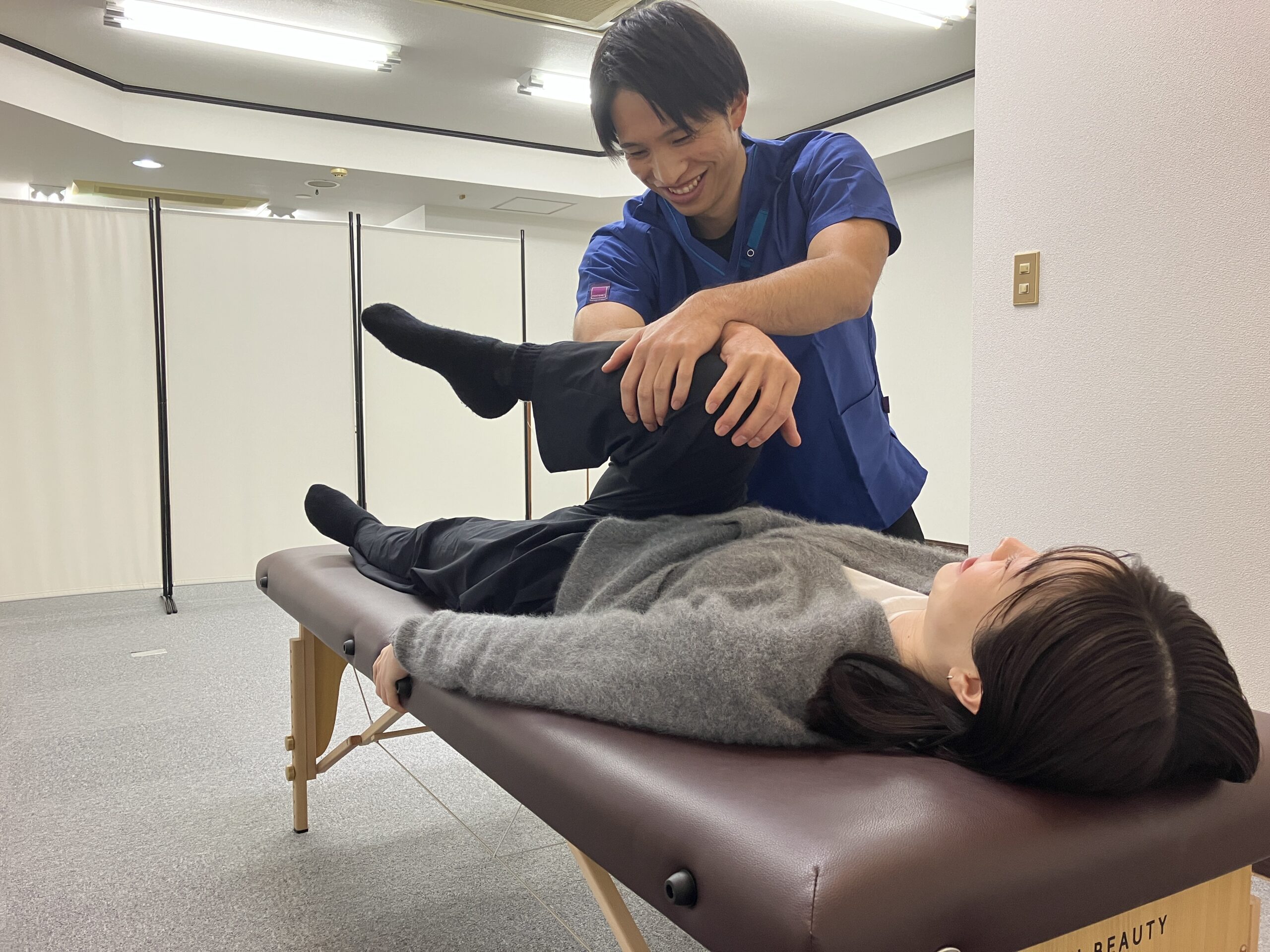 エスポワ整体院 施術の様子