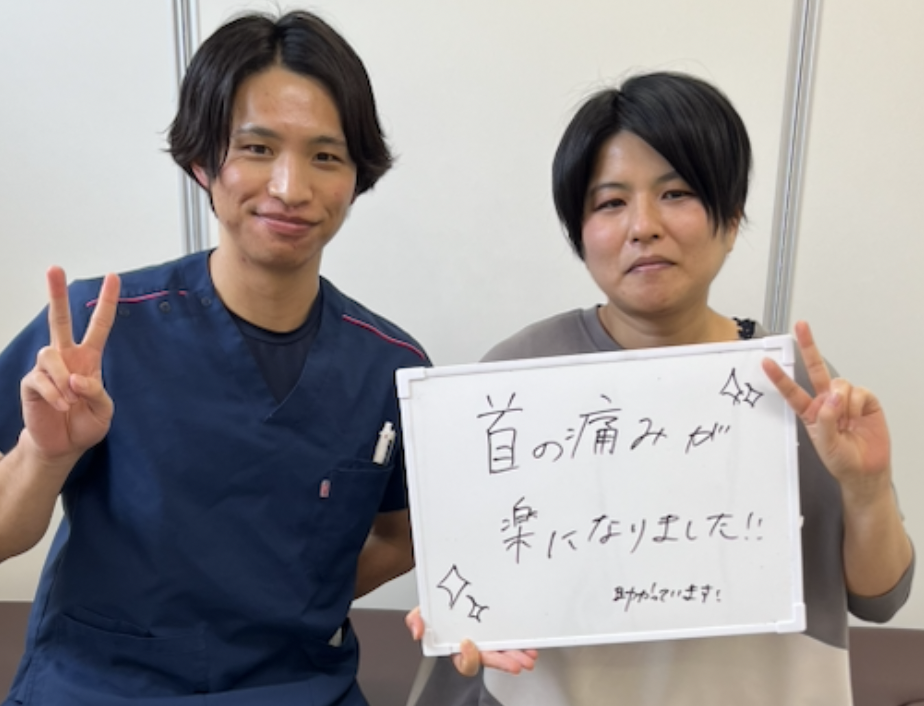頭痛の頻度が減って楽になったとお喜びの30代女性